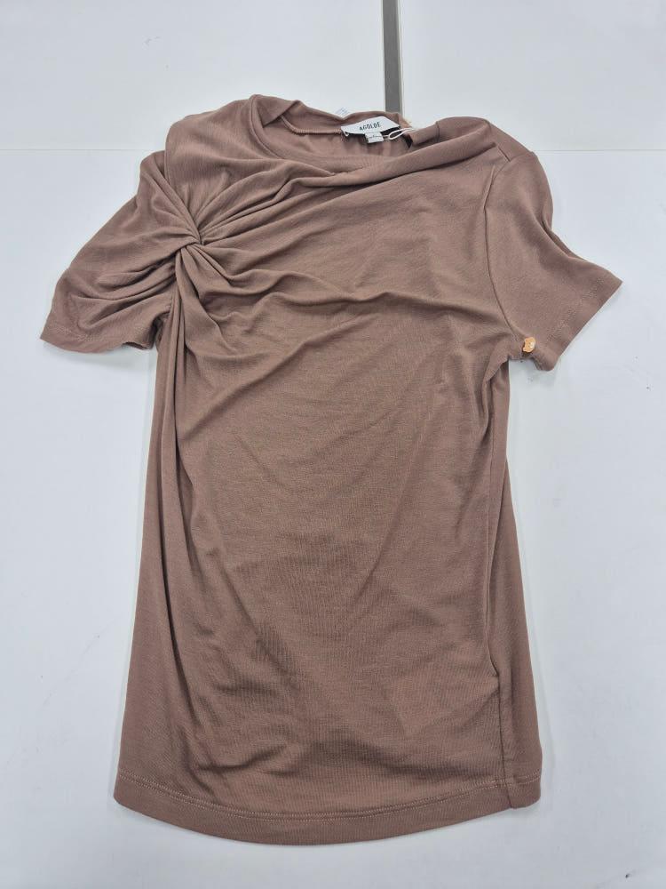 [리퍼브] [에이골디] AGOLDE 리사 티셔츠 LISSA TEE LIGHT BROWN 8