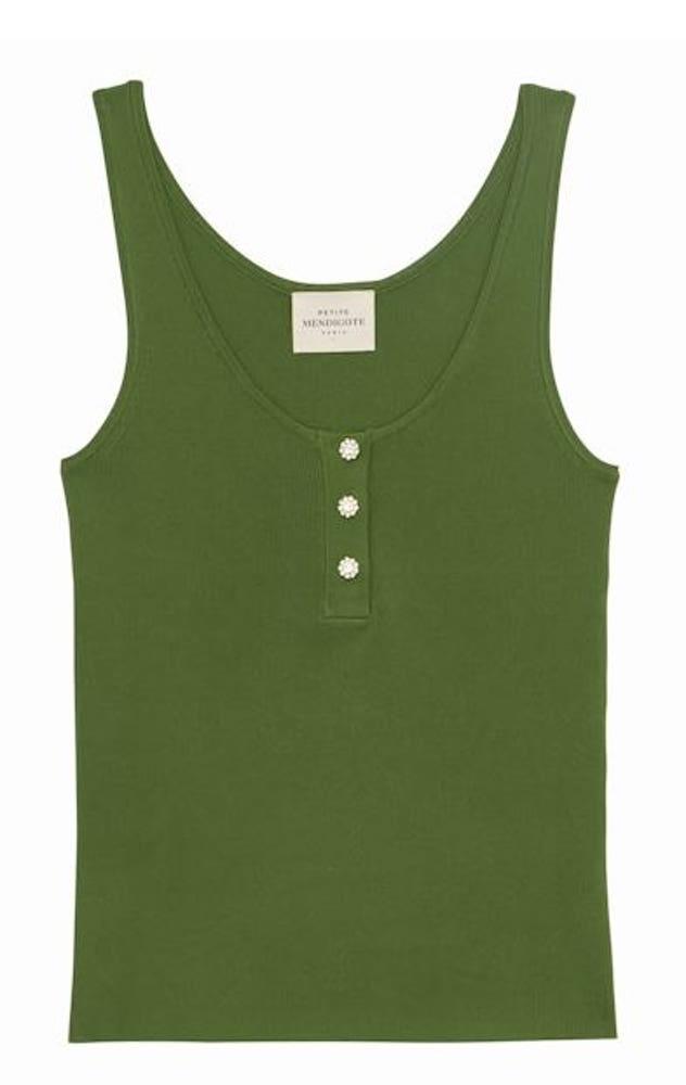 [쁘띠 멘디고뜨]  말리 탑 DEBARDEUR MALLY KHAKI 8