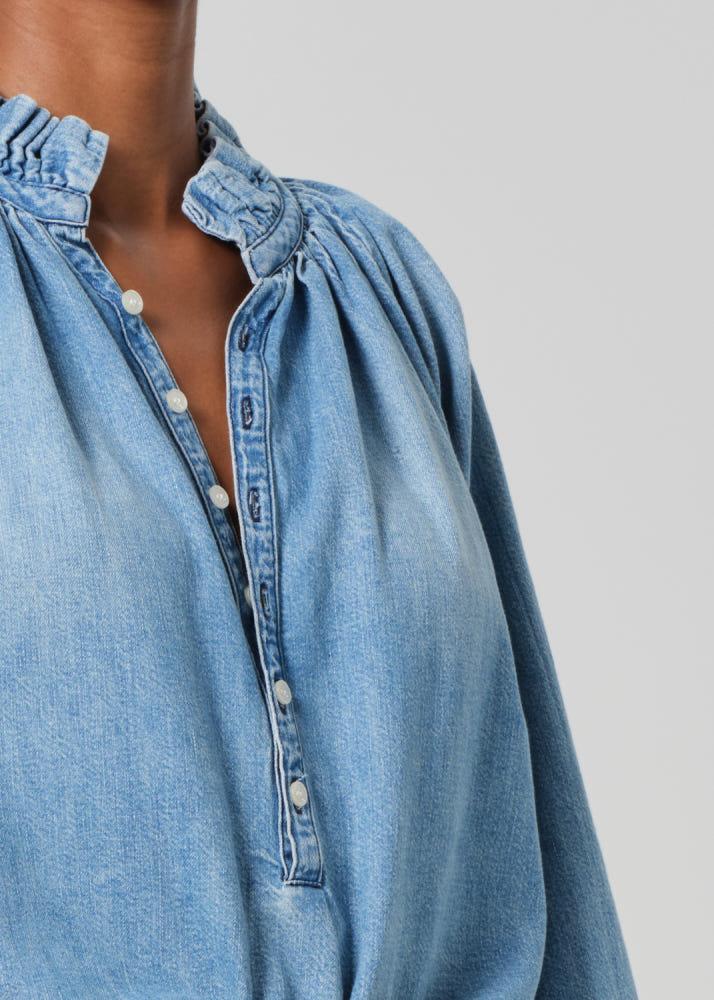 [시티즌]아이리스 러플 탑 로완 IRIS RUFFLED TOP ROWAN 6