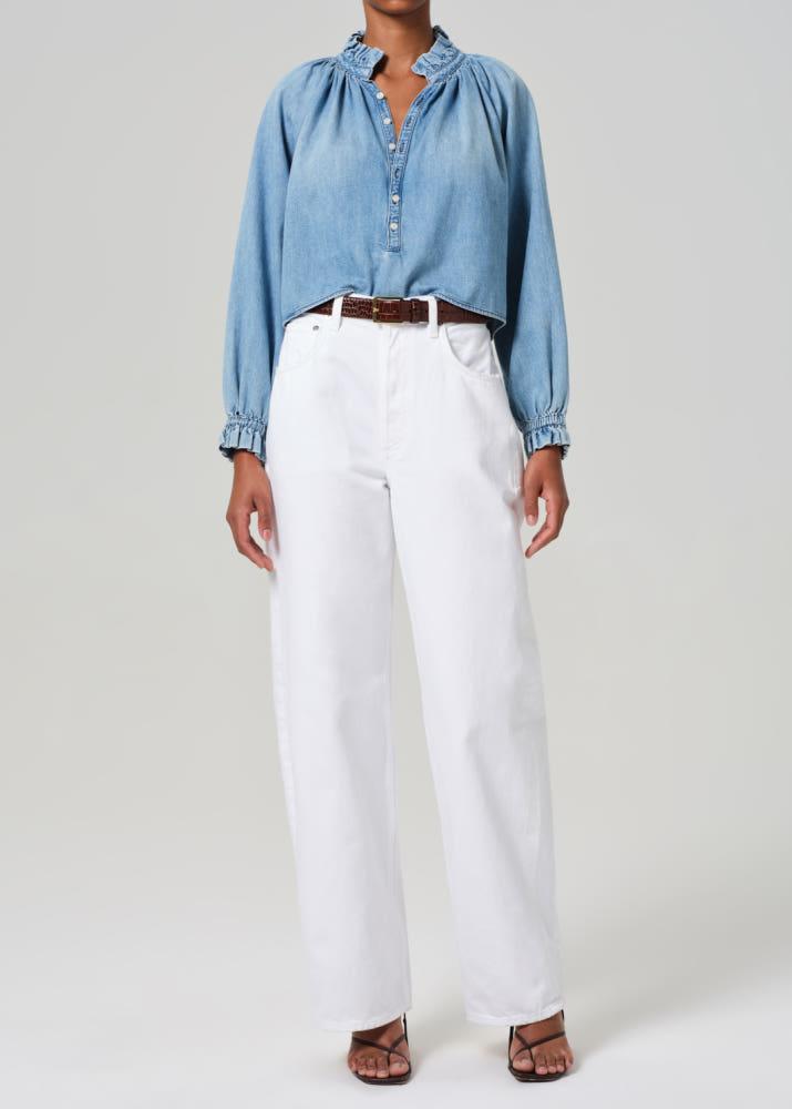 [시티즌]아이리스 러플 탑 로완 IRIS RUFFLED TOP ROWAN 3