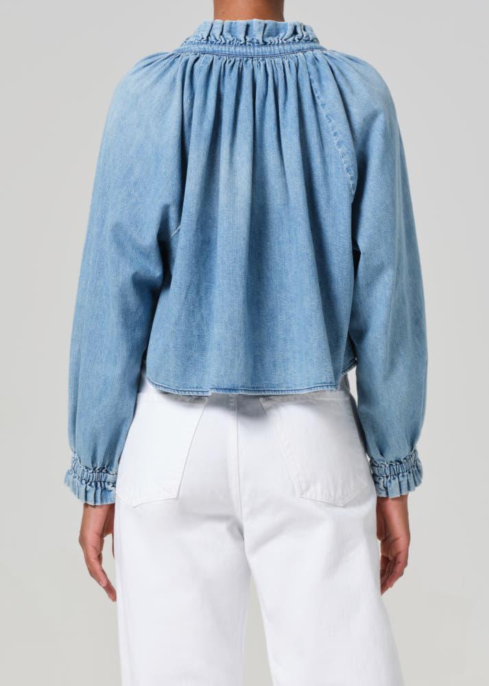 [시티즌]아이리스 러플 탑 로완 IRIS RUFFLED TOP ROWAN 5