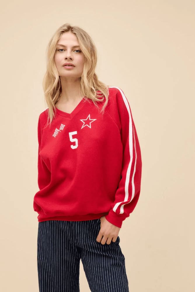 [데이드리머] DAYDREAMER 5 STAR RACING V-NECK SWEATSHIRT 8