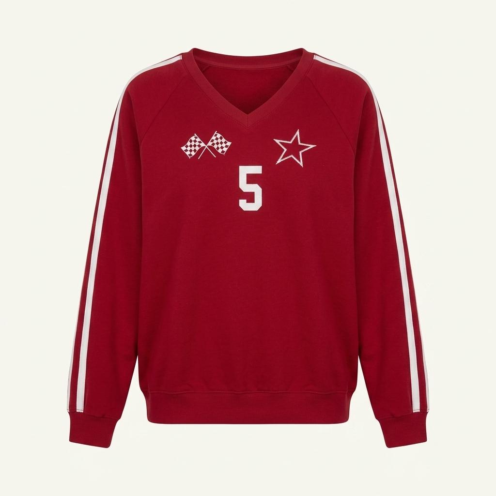 [데이드리머] DAYDREAMER 5 STAR RACING V-NECK SWEATSHIRT 1