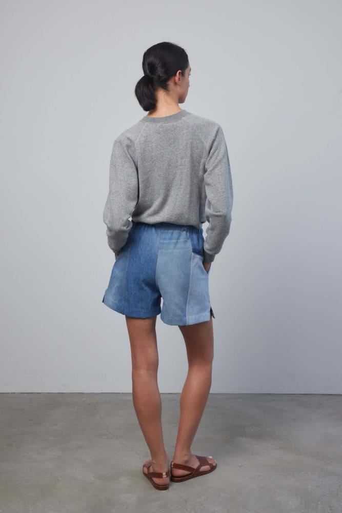 [비사이드] MEYER CINCH SHORT-VINTAGE INDIGO 3