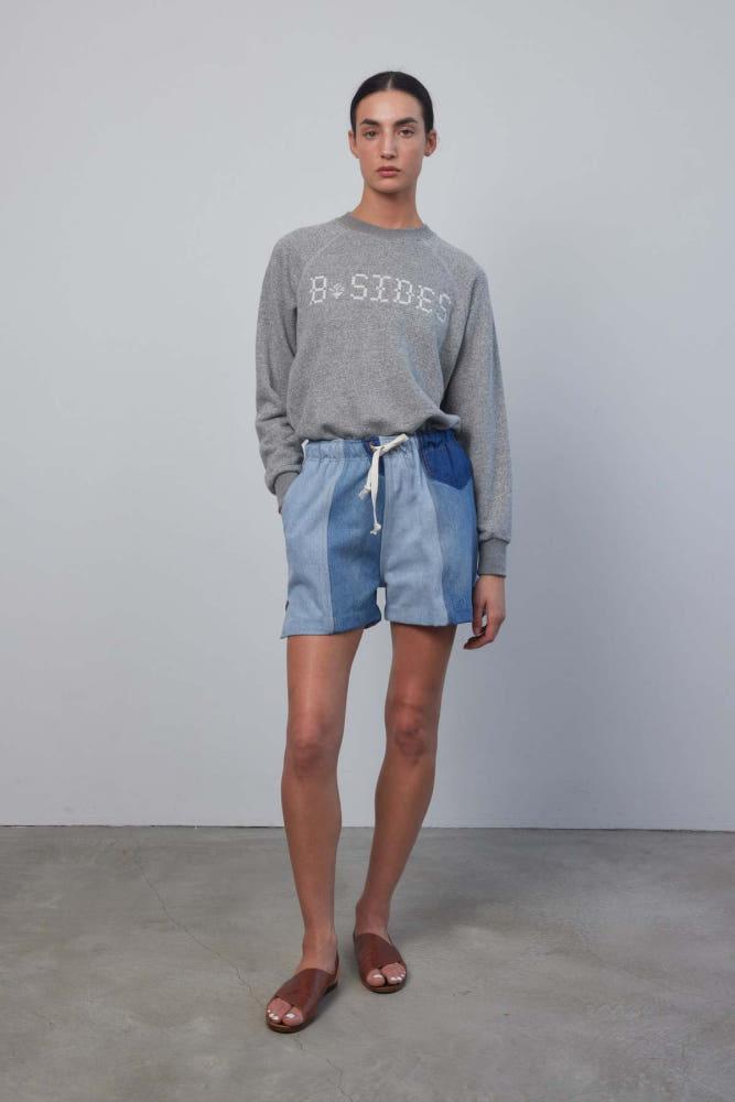 [비사이드] MEYER CINCH SHORT-VINTAGE INDIGO 2