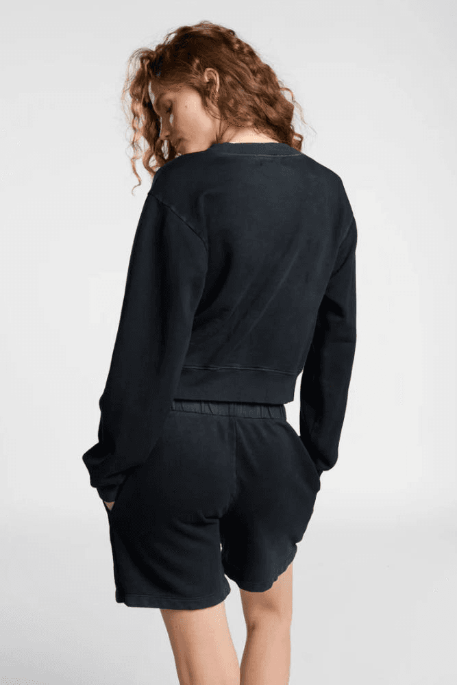 [코튼시티즌] COTTON CITIZEN 로마 크루넥 스웻셔츠 빈티지 블랙 10