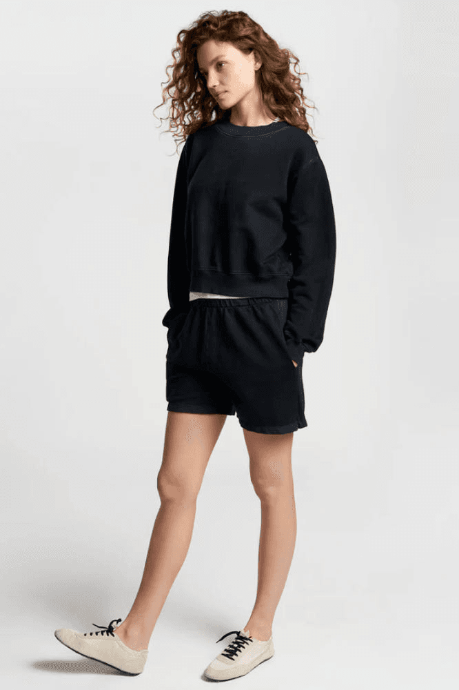 [코튼시티즌] COTTON CITIZEN 로마 크루넥 스웻셔츠 빈티지 블랙 9