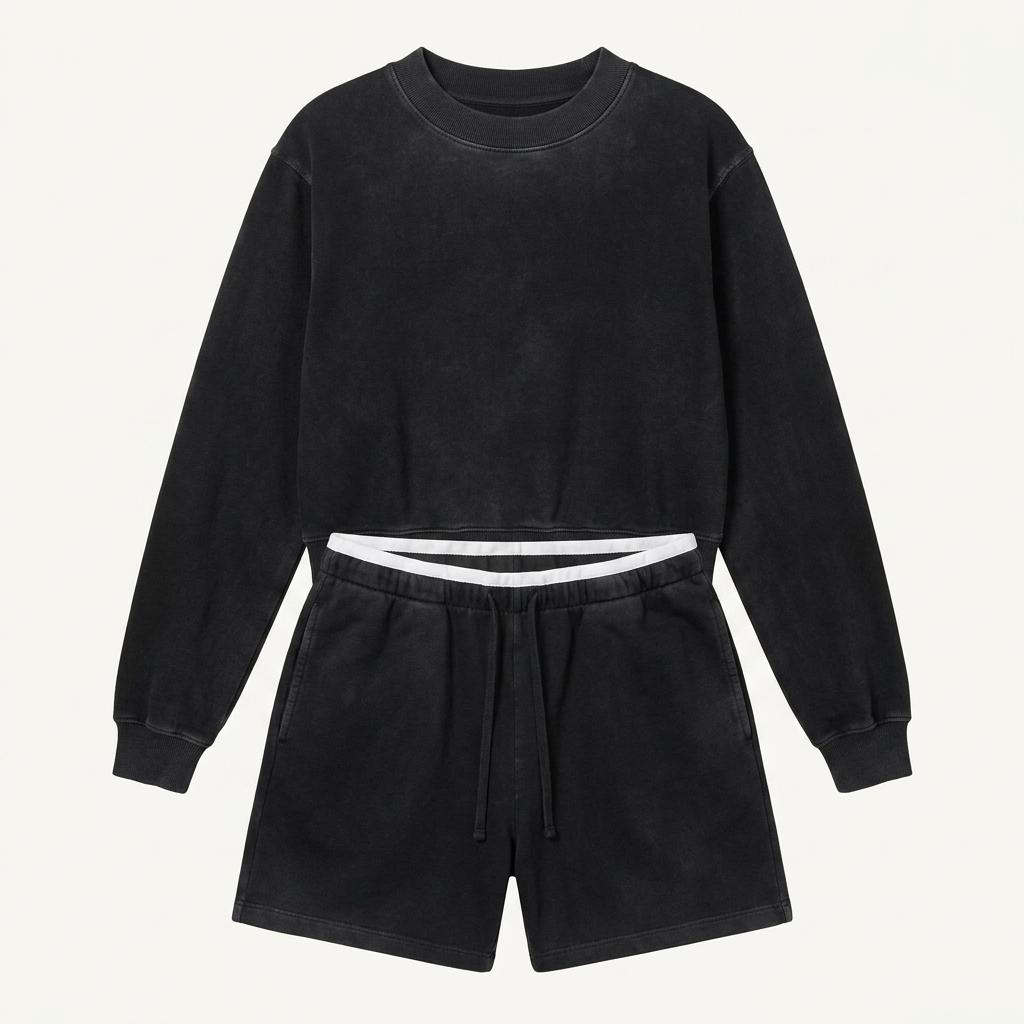 [코튼시티즌] COTTON CITIZEN 로마 크루넥 스웻셔츠 빈티지 블랙 1