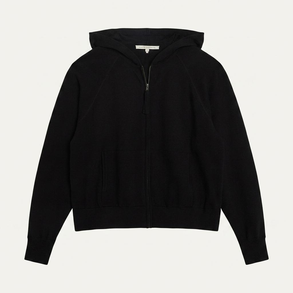 [네이키드 캐시미어] NAKED CASHMERE 비비안 니트 집업 후디 VIVIAN 1
