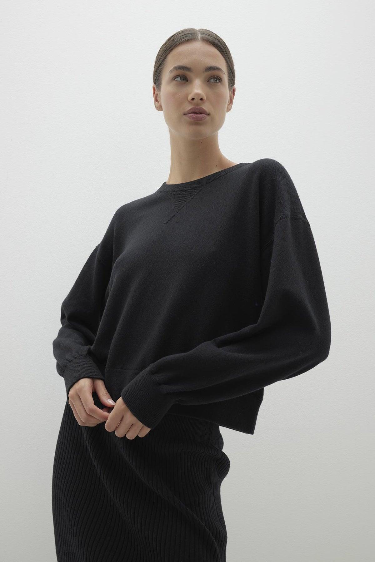 [네이키드 캐시미어] NAKED CASHMERE 모드 크루넥 스웨터 MAUDE 5