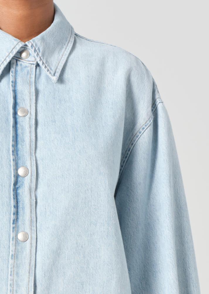 [에이골디] AGOLDE LAUREL SHIRT 로렐 데님 셔츠 CLUSTER 7