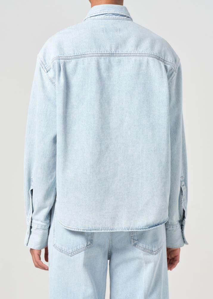 [에이골디] AGOLDE LAUREL SHIRT 로렐 데님 셔츠 CLUSTER 6