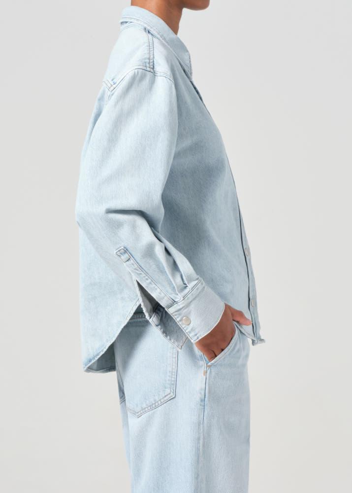 [에이골디] AGOLDE LAUREL SHIRT 로렐 데님 셔츠 CLUSTER 5