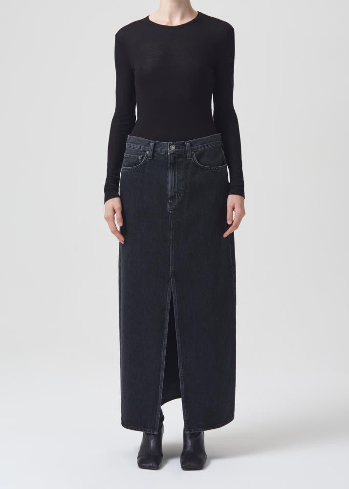 [에이골디] AGOLDE 리프 데님 맥시 스커트 LEIF SKIRT 9
