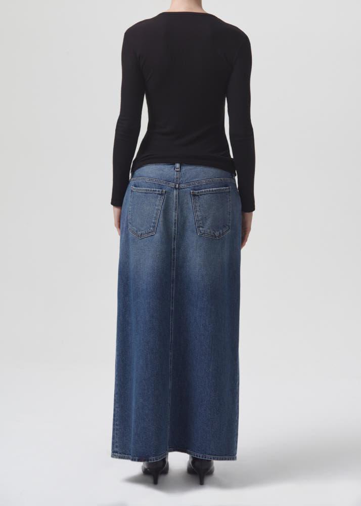 [에이골디] AGOLDE 리프 데님 맥시 스커트 LEIF SKIRT 8