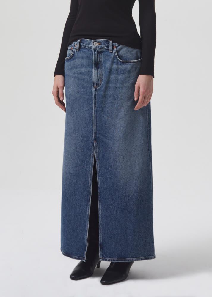[에이골디] AGOLDE 리프 데님 맥시 스커트 LEIF SKIRT 4
