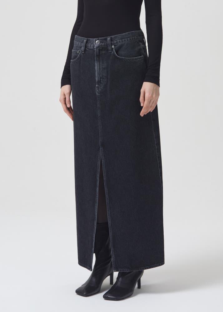 [에이골디] AGOLDE 리프 데님 맥시 스커트 LEIF SKIRT 10