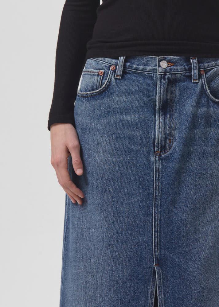 [에이골디] AGOLDE 리프 데님 맥시 스커트 LEIF SKIRT 5