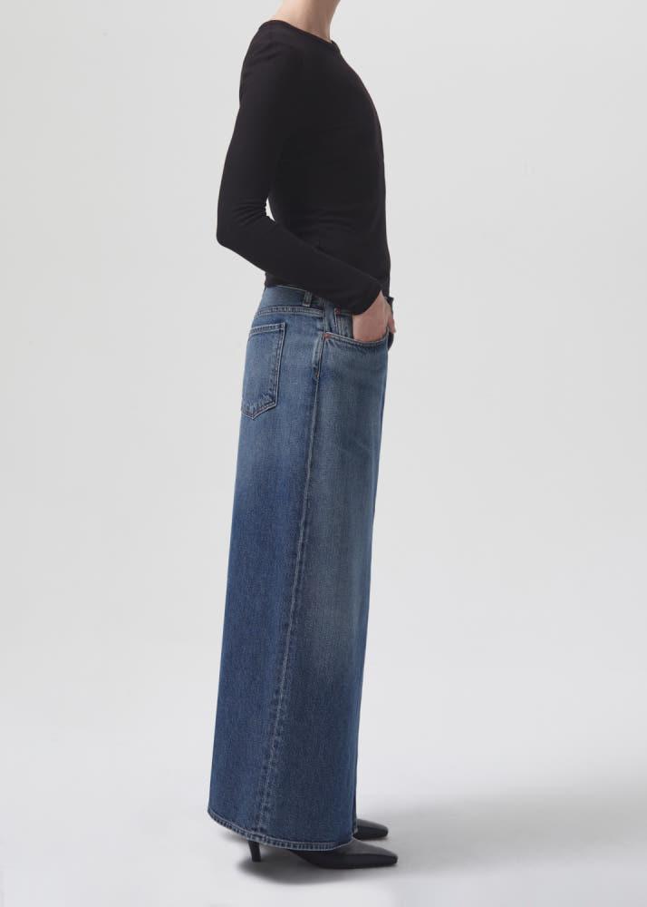[에이골디] AGOLDE 리프 데님 맥시 스커트 LEIF SKIRT 7