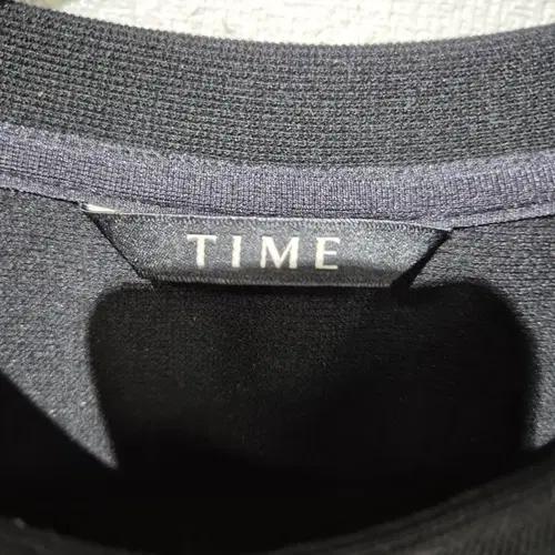 TIME 타임 블랙 반팔 티셔츠 3