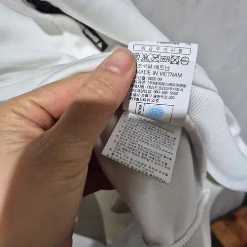 르꼬끄 스포르티브 블랙/화이트 하프집업 5