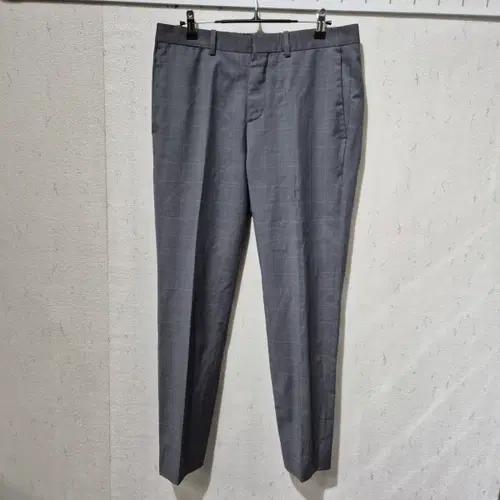 띠어리 그레이 체크정장 바지 3