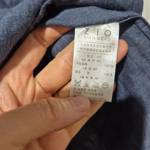 지아지오 ZIO 밴드칼라 린넨 셔츠 남방 4