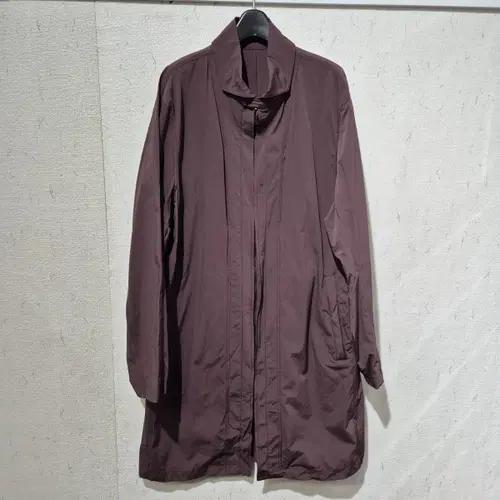 지이크 브라운 컬러 남성 롱 코트 2