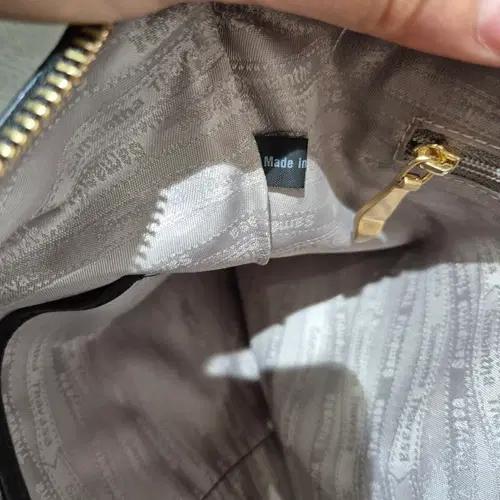 사만사타바사 블랙 레더 클러치백 7