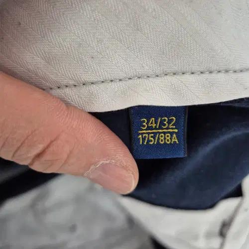폴로 네이비 면바지 남성 바지 7