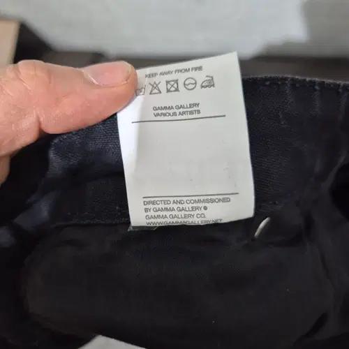 감마겔러리 블랙 워크 팬츠 4