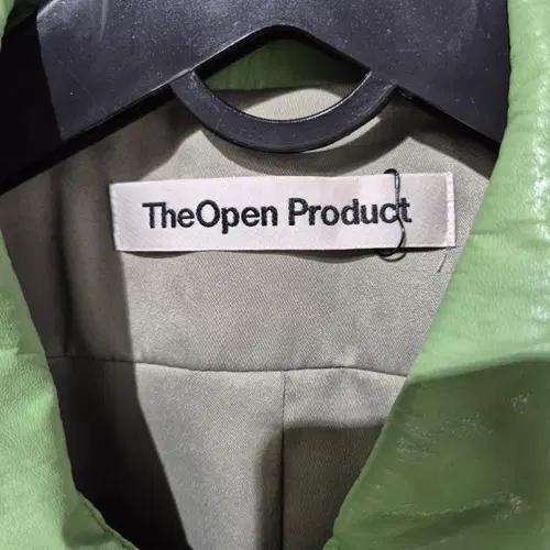TheOpen Product 그린 레더 자켓 5