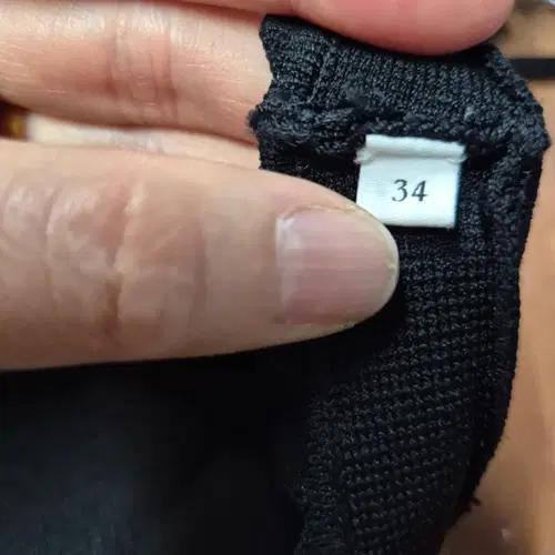 산드로 르위트 블랙 자수 반팔 원피스 9