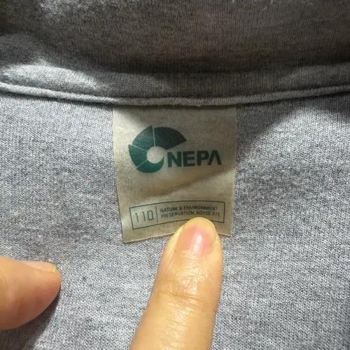 네파 회색 후드 집업 자켓 3