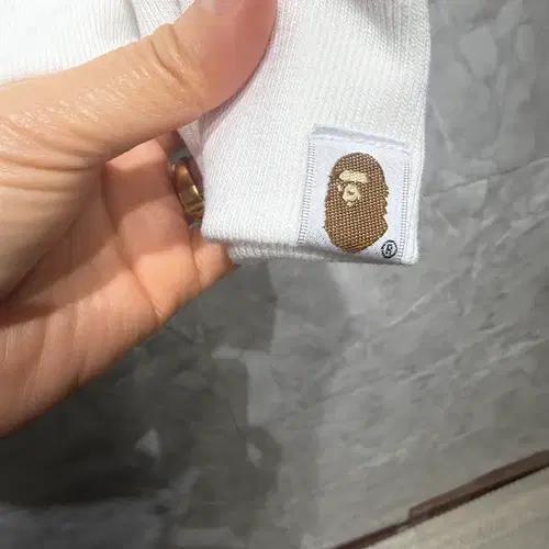 BAPE 베이프 화이트 로고 후드티 6