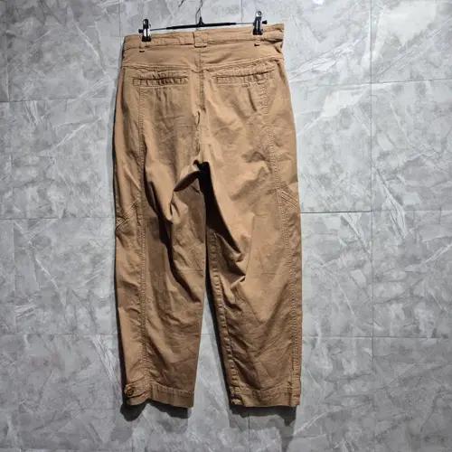 마인 베이지색 면 와이드 팬츠 6