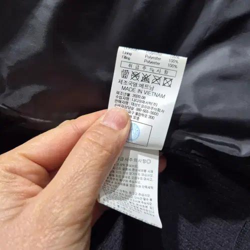 르꼬끄 스포르티브 블랙 패딩 후드 점퍼 4