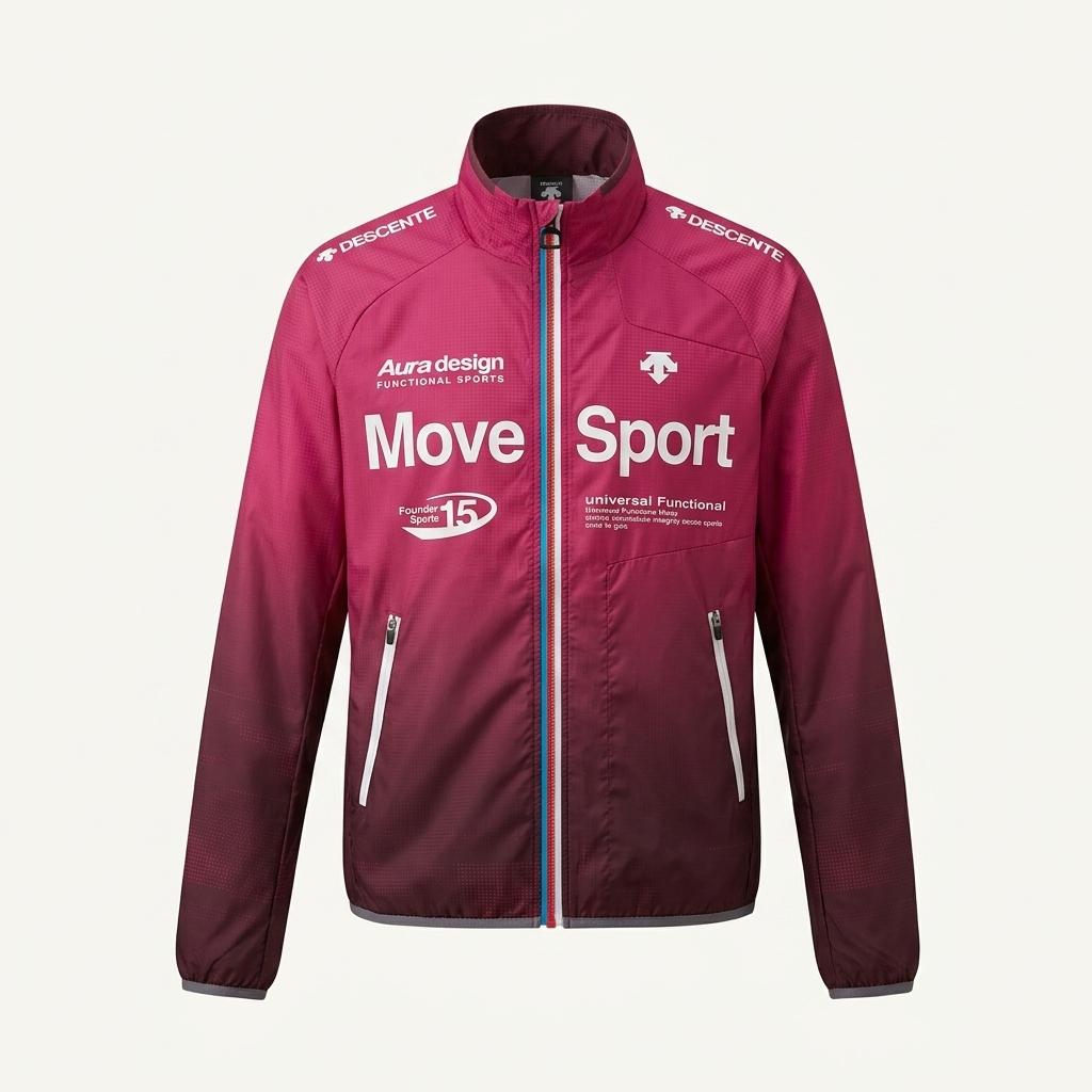 데상트 Move Spot 바람막이 자켓 1