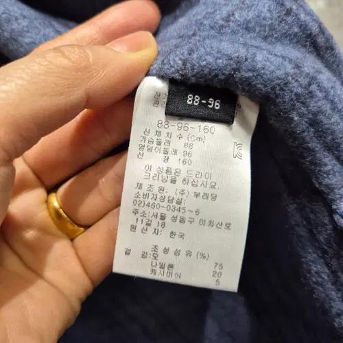 쁘랭땅 체크 후드 코트 5