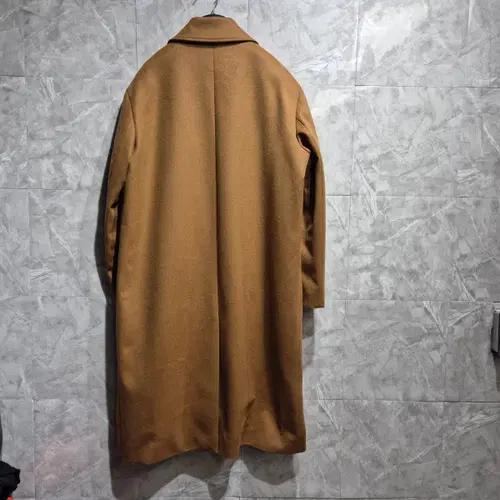 COOR 브라운 더블 롱코트 7