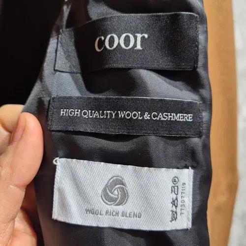 COOR 브라운 더블 롱코트 6