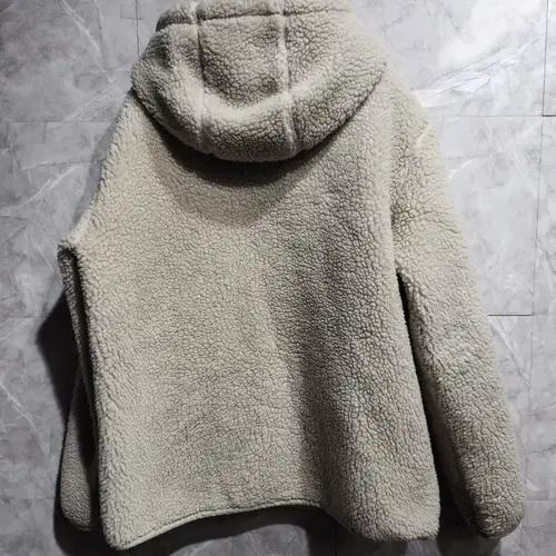 디스커버리 후리스 후드 집업 아이보리 6