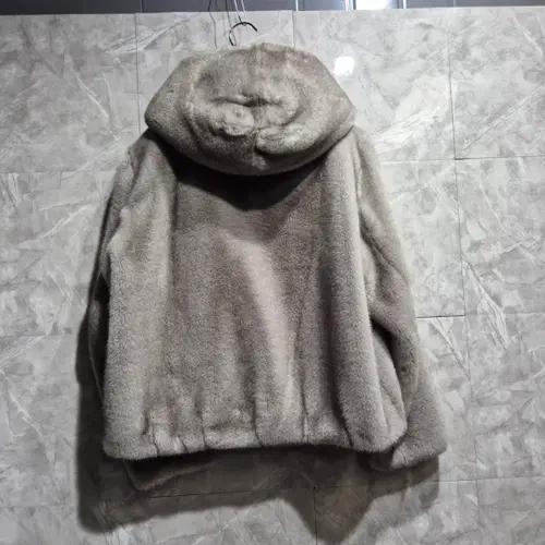 후드 퍼 자켓 그레이 7