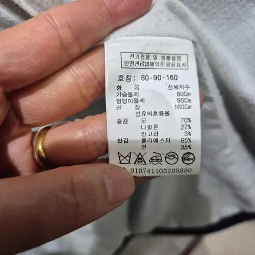 스튜디오 톰보이 네이비 더블 코트 5