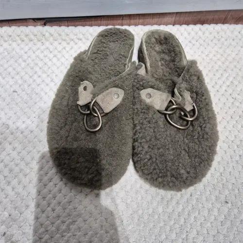 양털 털 슬리퍼 2