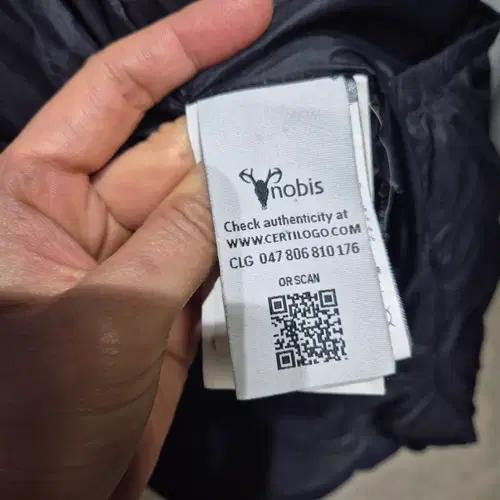 노비스 네이비 여성 코트 패딩 8