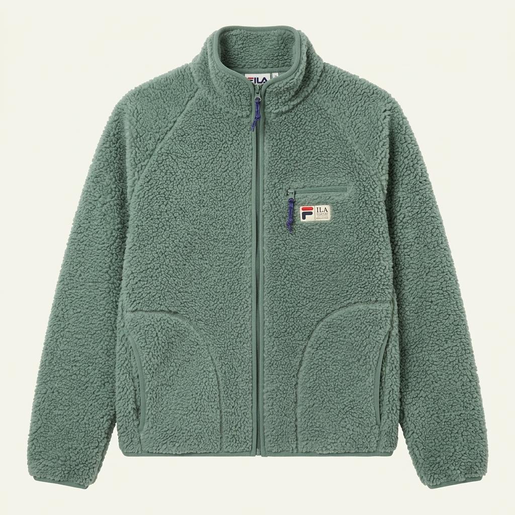 FILA 플리스 자켓 그린색상 1