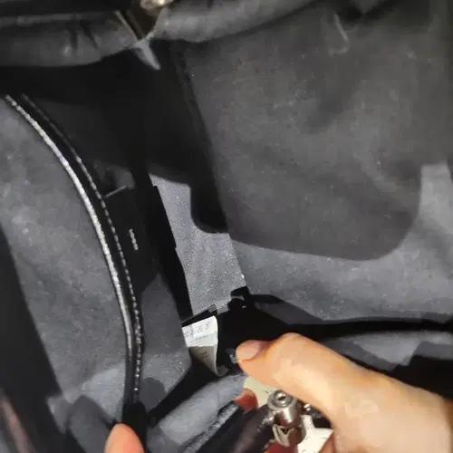 오소아 OSOI 블랙 레더 벨트백 힙색 가방 7