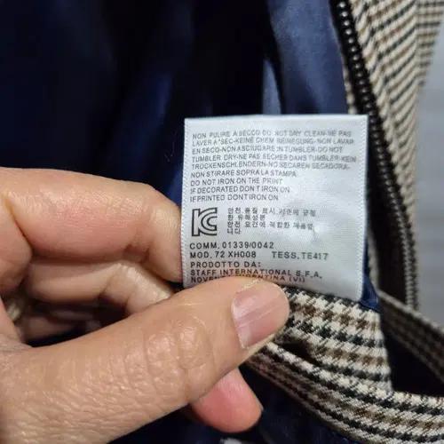 하운드투스 체크 패턴 집업 자켓 6