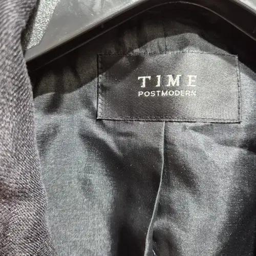 타임 TIME 차콜 모직 자켓 6